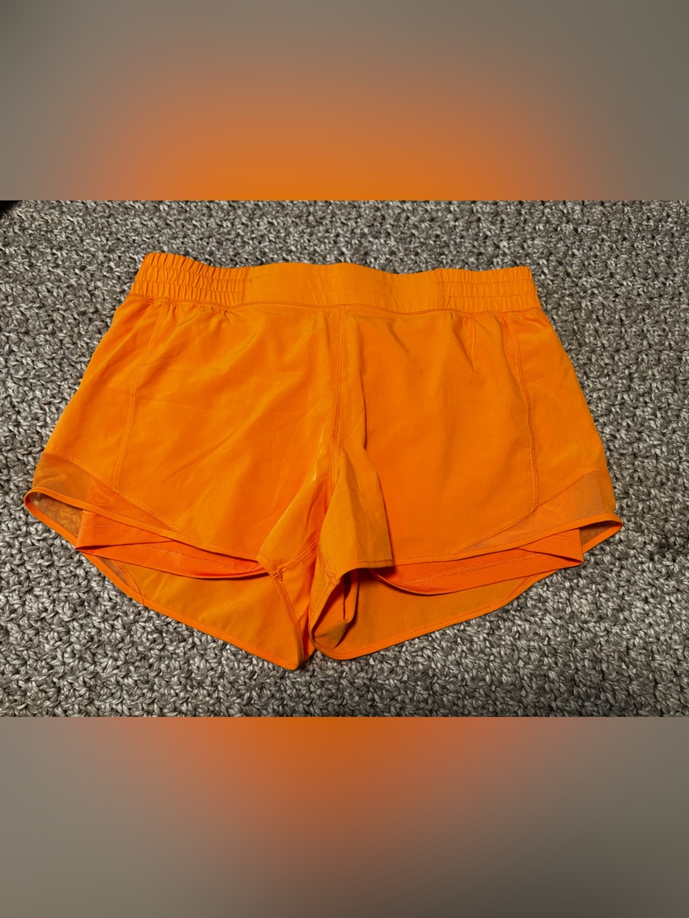 Mondetta Orange Athletic Training Shorts